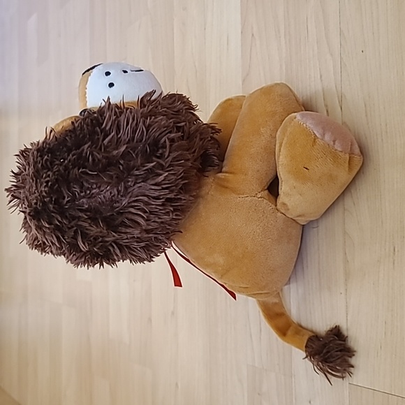 GALERIE HERSHEY'S KISSES PLUSH LION 8" STUFFED ANIMAL TOY FLUFFY SOFT - Picture 3 of 5